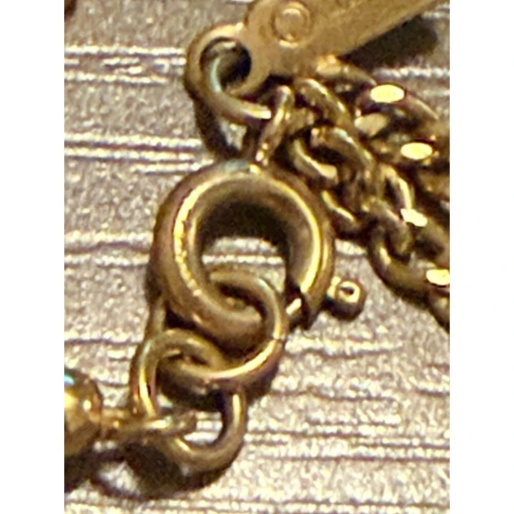 Vintage MONET Gold Tone Chain Necklace 58'' Long